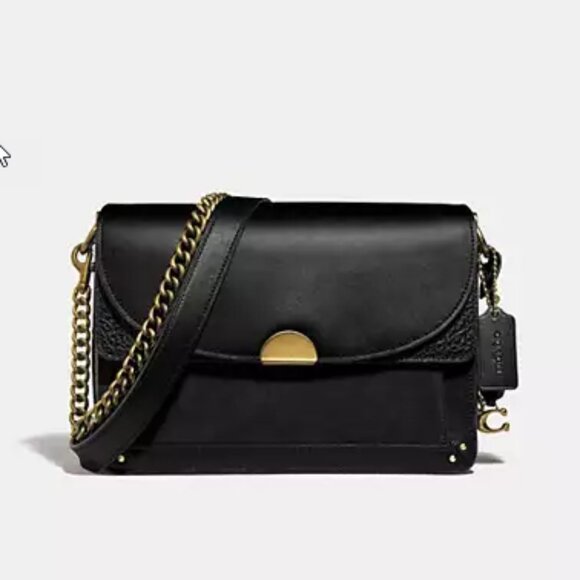 Coach Bag - Dreamer Crossbody with Leather Strap & Chain - Picture 3 of 7